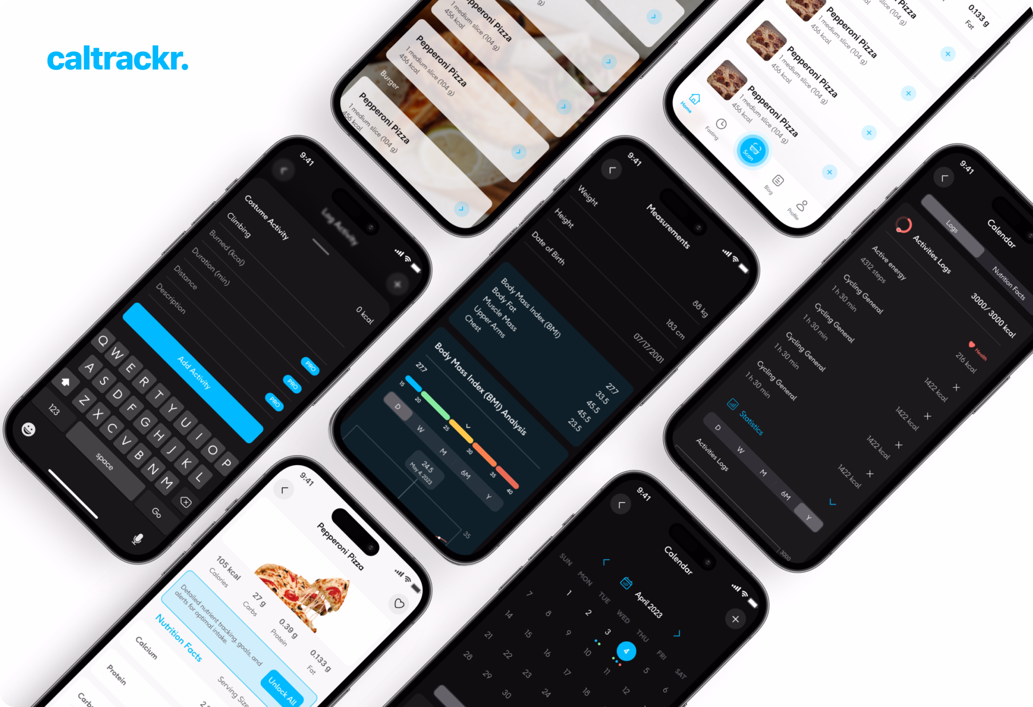 Caltrackr - Automatic Calorie Counter - 1