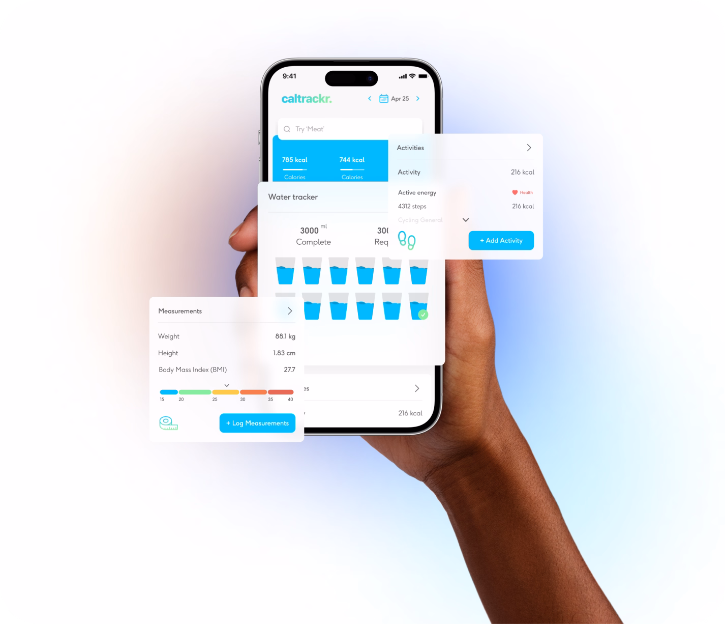 Caltrackr - Automatic Calorie Counter - 3