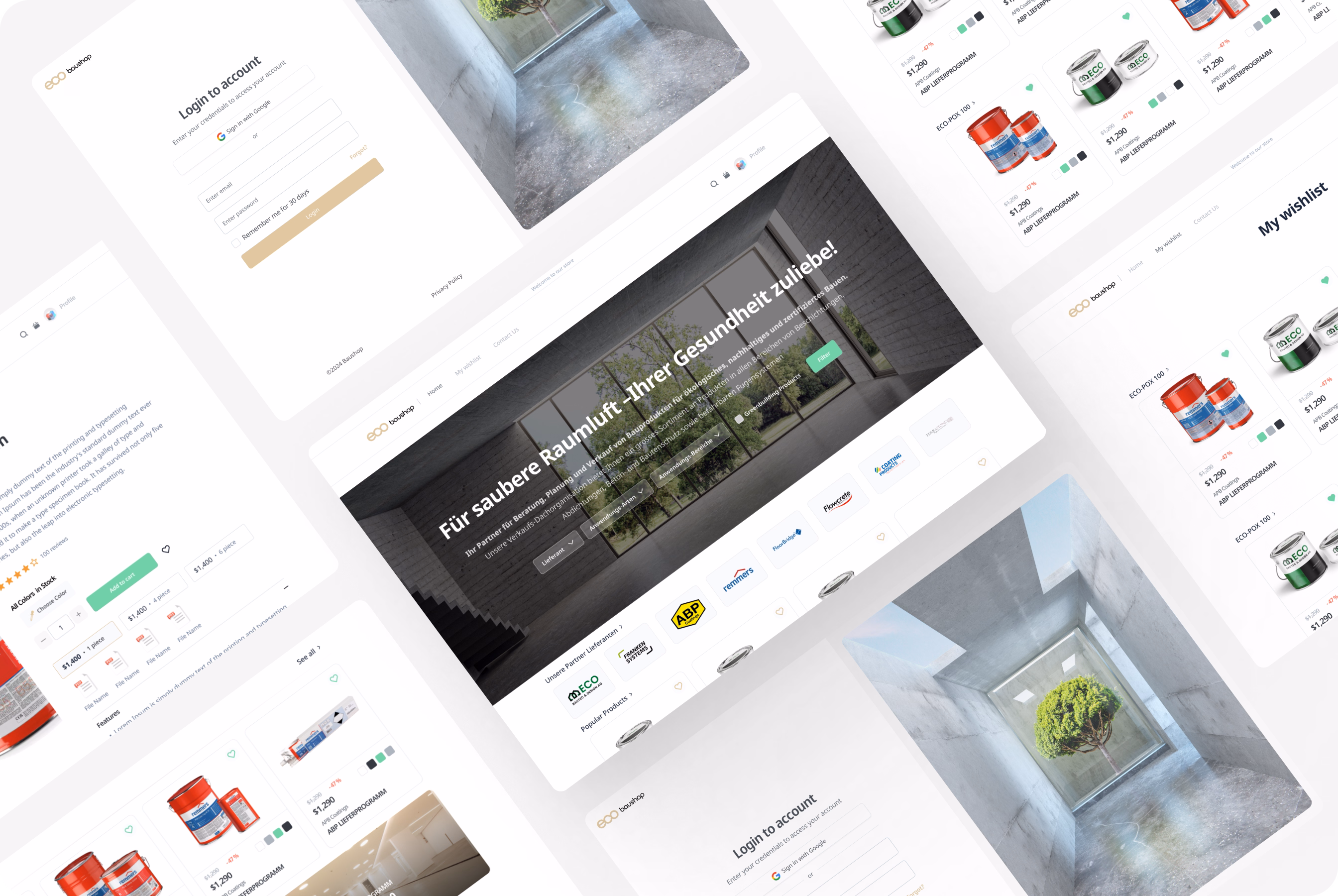 Eco Baushop - Sustainable Construction Marketplace - 1