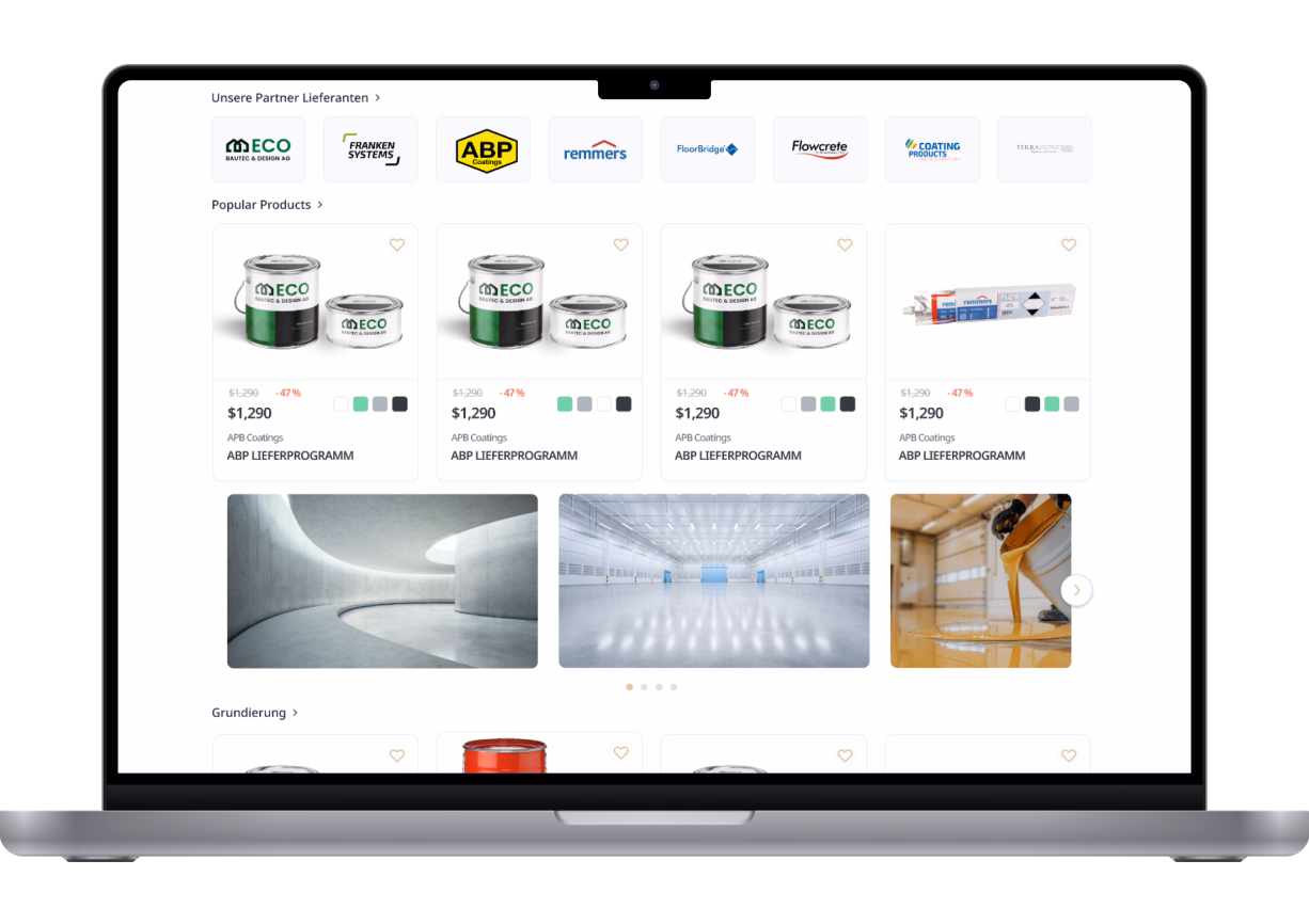 Eco Baushop - Sustainable Construction Marketplace - 2